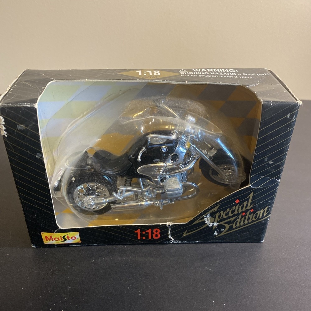Maisto BMW Motorcycle 1 18 Special Edition Die Cast Metal Year 2000